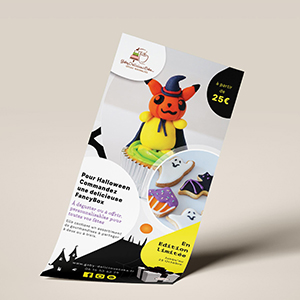 Flyers Halloween Gaby Delicious Cake